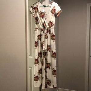 Floral Maxi Romper